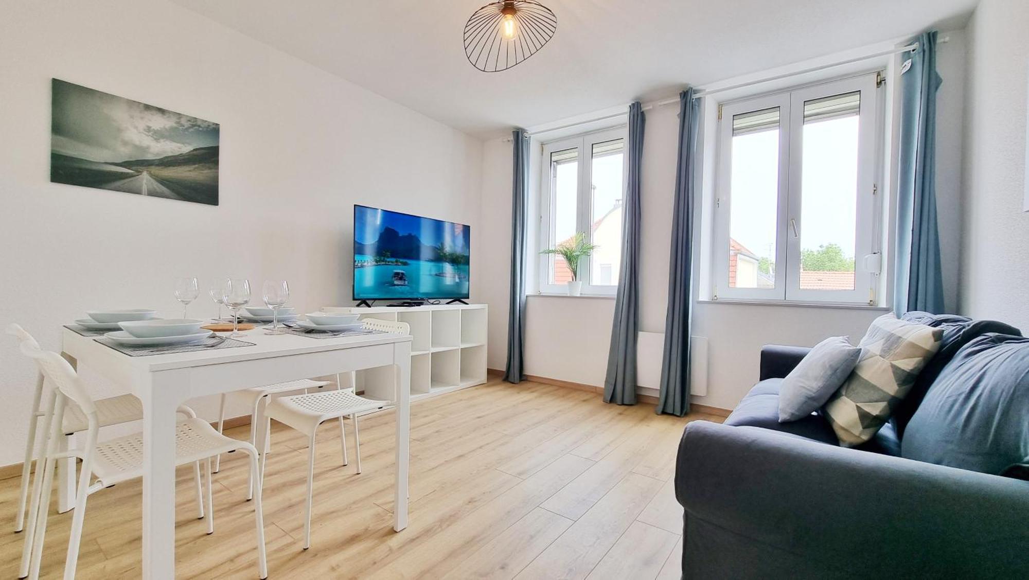 Le Triplex - 5 Chambres - 10 Pers- Fibre - Relax Bnb 뮐루즈 외부 사진